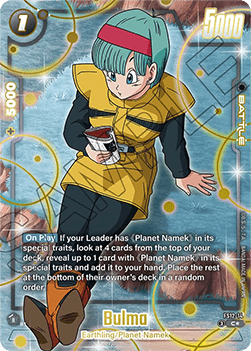 Bulma (FS12-14) [Fusion World] (V.2 - Alternate Art) Immagine principale del prodotto