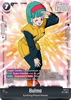 Bulma (FS12-15) [Fusion World] (V.1 - Common) Immagine principale del prodotto