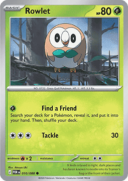Rowlet Immagine principale del prodotto
