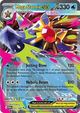 Mega Starmie ex Immagine principale del prodotto
