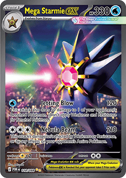 Mega Starmie ex Immagine principale del prodotto