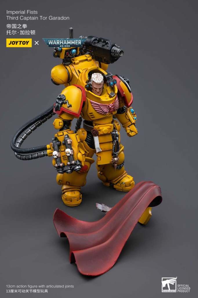 Wh40k Imperial Fists 3rd Captain Tor Gar
