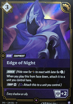 Edge of Night (V.1 - Rare) Immagine principale del prodotto