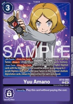 Yuu Amano (BT10-093) Immagine principale del prodotto