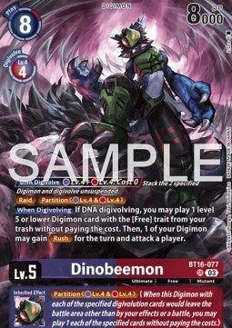 Dinobeemon (BT16-077) Immagine principale del prodotto