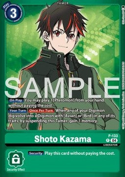 Shoto Kazama (P-133) Immagine principale del prodotto
