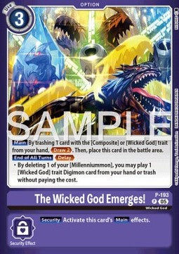 The Wicked God Emerges! (P-193)