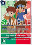 Izzy Izumi & Tai Kamiya (AD1-022) (V.1)