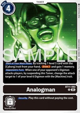 Analogman (BT11-092) (V.1) Immagine principale del prodotto
