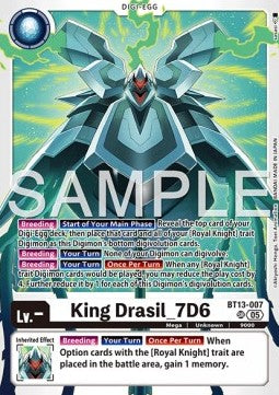 King Drasil_7D6 (BT13-007) Immagine principale del prodotto