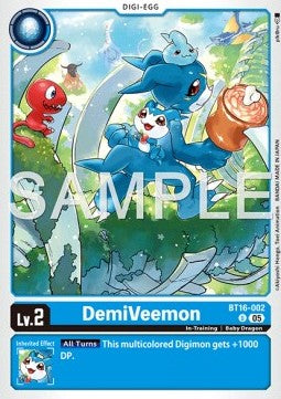 DemiVeemon (BT16-002) Immagine principale del prodotto
