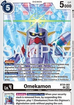 Omekamon (BT20-083) (V.1) Immagine principale del prodotto