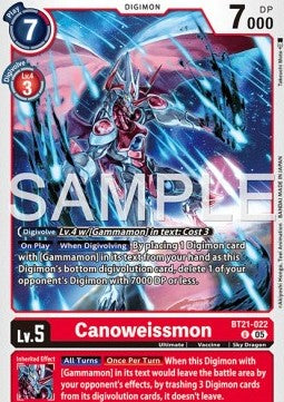 Canoweissmon (BT21-022) (V.1) Immagine principale del prodotto