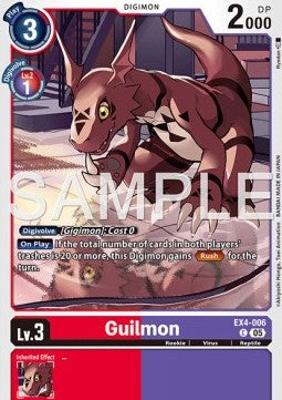 Guilmon (EX4-006) Immagine principale del prodotto