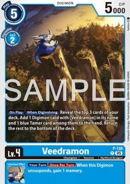 Veedramon (P-138) Immagine principale del prodotto