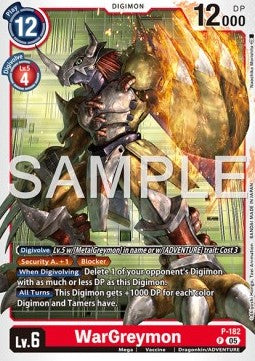WarGreymon (P-182) (V.1) Immagine principale del prodotto