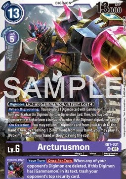 Arcturusmon (RB1-031) Immagine principale del prodotto