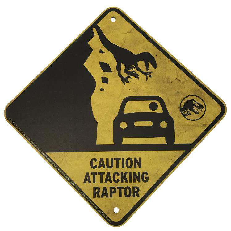 Jw Metal Warning Scaled Prop Replica
