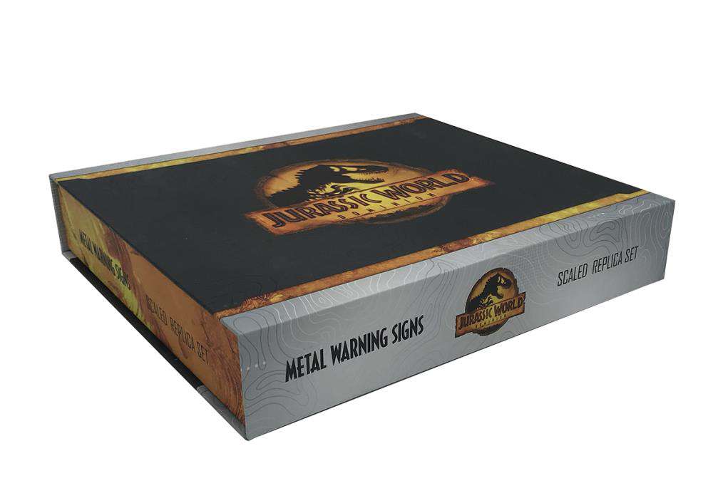 Jw Metal Warning Scaled Prop Replica
