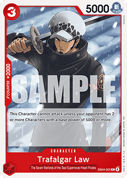 Trafalgar Law (EB04-005) Immagine principale del prodotto