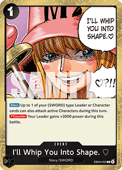 I'll Whip You Into Shape.  (EB04-050)
