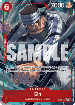 Gin (OP15-007) (V.2) Immagine principale del prodotto