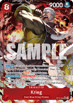Krieg (OP15-008) (V.2) Immagine principale del prodotto