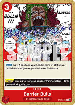 Barrier Bulls (OP15-019) Immagine principale del prodotto