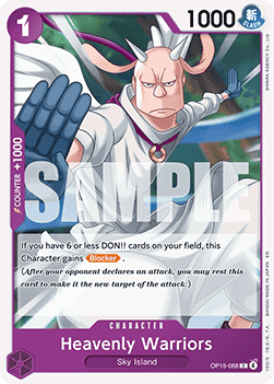 Heavenly Warriors (OP15-068) Immagine principale del prodotto