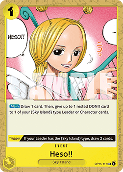 Heso!! (OP15-117) Immagine principale del prodotto