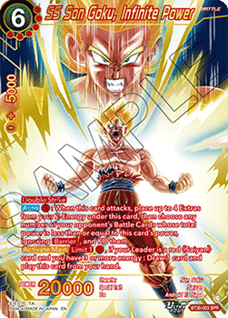 SS Son Goku, Infinite Power (V.2 - Special Rare) Immagine principale del prodotto