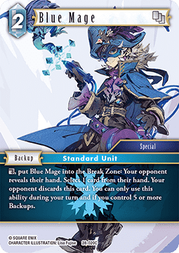 Blue Mage (28-020) (V.1) Immagine principale del prodotto