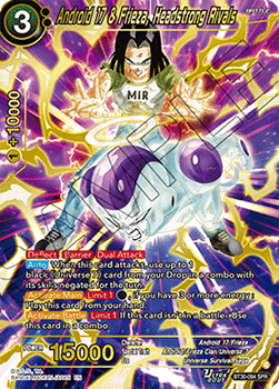 Android 17 & Frieza, Headstrong Rivals (V.2 - Special Rare)
