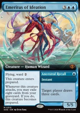 Emeritus of Ideation // Ancestral Recall (V.2) Immagine principale del prodotto