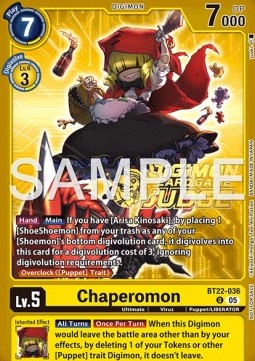 Chaperomon (BT22-036)