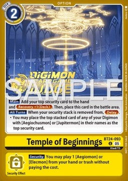 Temple of Beginnings (BT24-093)