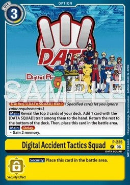 Digital Accident Tactics Squad (P-235) Immagine principale del prodotto