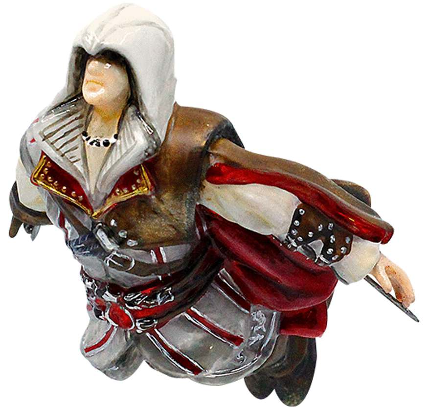 Assassin Creed Ezio Blown Glass Figure
