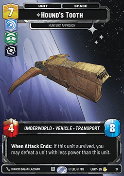 Hound's Tooth, Hunters' Approach (V.2)