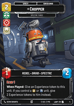 Chopper, Spectre Three (V.1) Immagine principale del prodotto