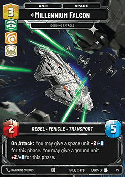 Millennium Falcon, Dodging Patrols (V.2)
