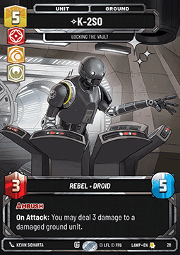 K-2SO, Locking the Vault (V.2)