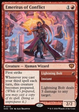 Emeritus of Conflict // Lightning Bolt Immagine principale del prodotto