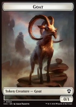 Goat Token (W 0/1) // Fungus Beast Token (G 4/4) Immagine principale del prodotto