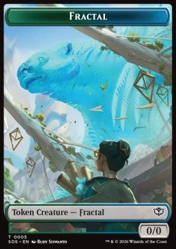 Fractal Token (GU 0/0) // Boar Token (G 2/2)