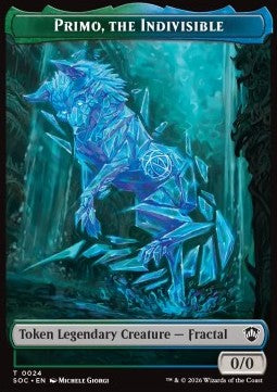 Primo, the Indivisible Token (GU 0/0) // Treasure Token Immagine principale del prodotto
