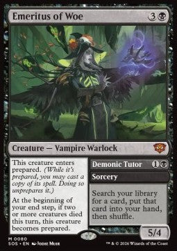 Emeritus of Woe // Demonic Tutor Immagine principale del prodotto