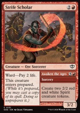 Strife Scholar // Awaken the Ages Immagine principale del prodotto