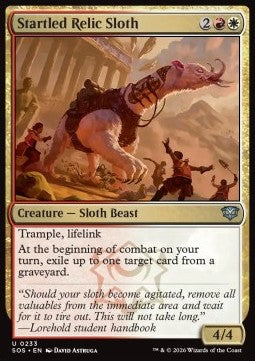 Startled Relic Sloth Immagine principale del prodotto