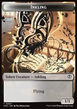 Inkling Token (WB 1/1) // Spirit Token (RW 2/2) (V.1) Immagine principale del prodotto